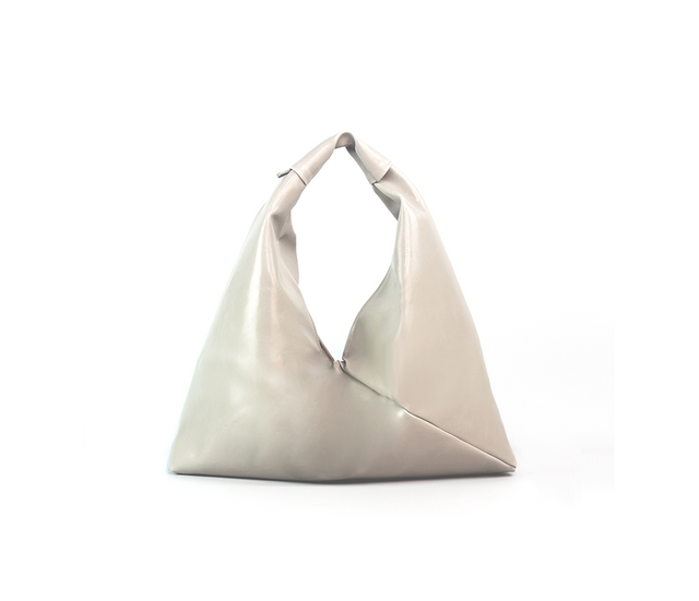 pearl 13" x 13" vegan leather hobo bag