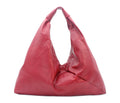 maraschino 18" x 18" leather hobo bag
