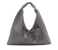 ash 18" x 18" leather hobo bag